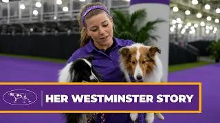 Thumbnail: Meet 2-Time Champion Swindle & Abby Beasley | Westminster Dog Show