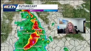 Thumbnail: Impact weather: increasing temps and storm chances