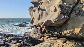 Thumbnail: V4 Tufatafoni Traverse, Salt Point State Park CA