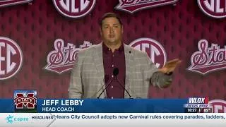 Thumbnail: Jeff Lebby "confident" in Mississippi State ahead of 2026 season