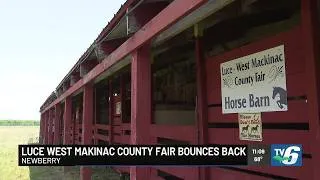 Thumbnail: Luce West Mackinac County Fair bouncing back