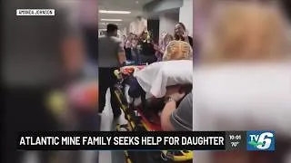 Thumbnail: Atlantic Mine family seeks help for daughter attacked in North Carolina home intrusion