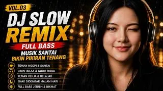 Thumbnail: DJ SLOW REMIX TERBARU 2026 🔥 MUSIK SANTAI BIKIN PIKIRAN TENANG & FOKUS