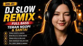 Thumbnail: DJ SLOW REMIX TERBARU 2026 🔥 FULL BASS ENAK BUAT KERJA & SANTAI SEHARIAN