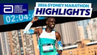 Thumbnail: HIGHLIGHTS: Watch all four winners cross the line at the Sydney Marathon