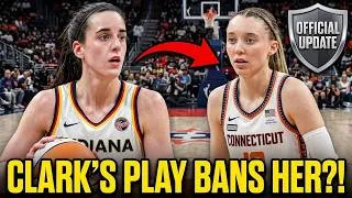 Thumbnail: BANNED FOREVER?! Caitlin Clark's SHOCKING Play Triggers Bueckers Suspension Rumors!