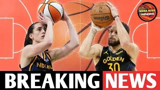 Thumbnail: Caitlin Clark Stuns the World with Unbelievable Curry Style Shot! 😲🔥