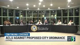 Thumbnail: ACLU against proposed Saginaw city ordinance