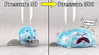 Thumbnail: 【4K】Mesmerizing Balloon Pressure  Woblo  Physics  ASMR Showcase【60fps】