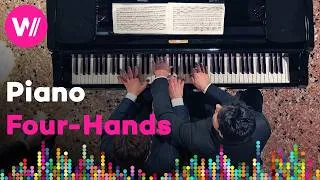 Thumbnail: Saint-Saëns, Debussy and Fauré - Ismaël Margain and Guillaume Bellom play piano four-hands