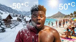 Thumbnail: I Survived Africa’s Coldest and Hottest Countries!