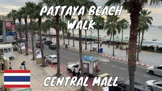 Thumbnail: Pattaya Beach Walk to Central Festival Mall | Sunny Vibes, Ocean Views & Beach Chill Thailand