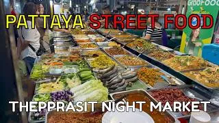 Thumbnail: Pattaya's BEST Night Market Food Tour! Thepprasit Street Food Heaven (Insanely Cheap & Delicious!) 🔥