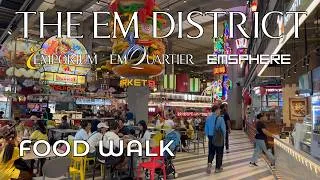Thumbnail: EM District Bangkok Full Walkthrough | EmSphere Food Hall, EmQuartier Helix & Epic Views