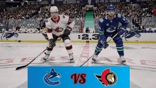 Thumbnail: NHL Today 🏒 CANUCKS vs. SENATORS (09/03/26) #nhl26 #nhl26gameplay #easportsnhl 