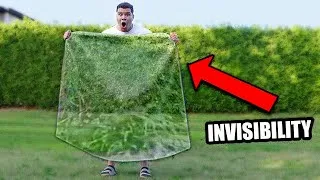 Thumbnail: Testing a Real INVISIBILITY SHIELD (does it work?)