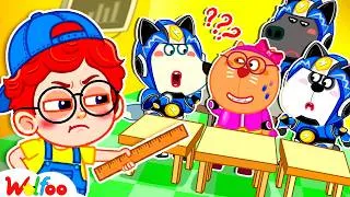 Thumbnail: The ONLY Girl in Superhero School!? Hey Leo Story | Wolfoo Channel | Kids Cartoon