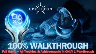 Thumbnail: APHELION 100% Walkthrough Full Game | All Trophies & Achievements in 1 Playthrough