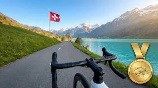 Thumbnail: Is This the Most Beautiful Cycling Route in Switzerland? | | POV cycling adventure