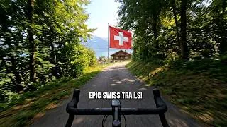 Thumbnail: POV cycling: Tree-lined trails and gravel paths in Switzerland | POV cycling adventure