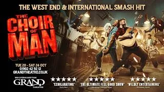 Thumbnail: The Choir Of Man | Tue 20 - Sat 24 Oct 2026 | Wolverhampton Grand Theatre