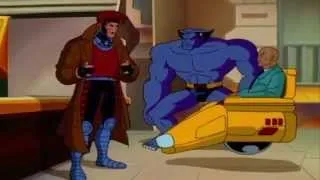 Thumbnail: X-Men The Animated Series - GAMBIT THIEVING AROUND
