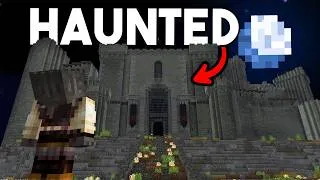Thumbnail: I Built a HAUNTED CASTLE In Hardcore Minecraft
