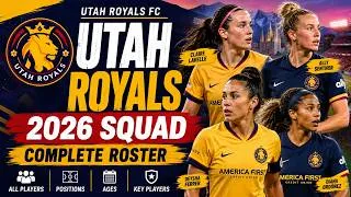 Thumbnail: Utah Royals FC Roster 2026 | Complete Squad, Players, Positions & Ages