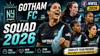 Thumbnail: Gotham FC Squad 2026 | Gotham FC 2026 Squad Overview | NWSL 2026