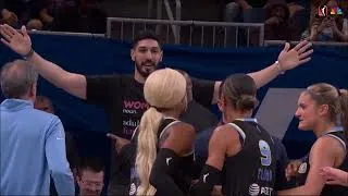Thumbnail: 👀 Enes Kanter Freedom EJECTED, Natasha Cloud goes BALLISTIC | WNBA women's basketball Caitlin Clark