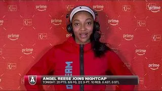 Thumbnail: 🚨 Angel Reese interview after PERFECT 9-9fgs, 20pts/10reb/8ast | Atlanta WNBA women's basketball NBA