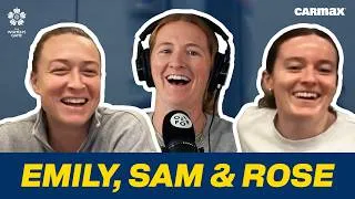 Thumbnail: Rose Lavelle & Emily Sonnett on historic Queens Classic vs. Spirit, Sam Kerr, and Gotham FC’s growth