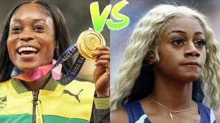 Thumbnail: Sha'Carri Richardson VS Elaine Thompson-Herah Post Race Interview | Prefontaine Classic | NBC Sports