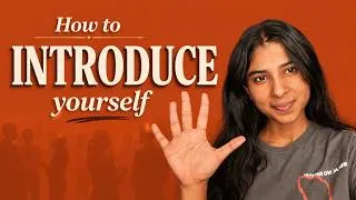 Thumbnail: How To Introduce Yourself In 15 Seconds (So People Remember You)
