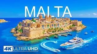 Thumbnail: Malta 🇲🇹 4K Drone Footage | Stunning Mediterranean Coast & Colorful City Views