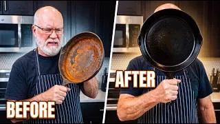 Thumbnail: The Easy Guide on How to Fix, Clean & Restore a Cast Iron! – Grandma's Secret