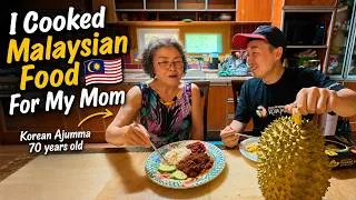 Thumbnail: I Cooked Malaysian Food for My 70-Year-Old Korean Mom 🇲🇾🇰🇷