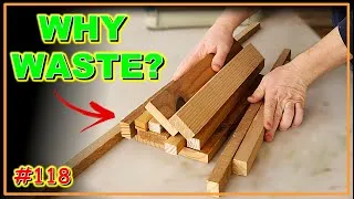 Thumbnail: THE PERFECT PROJECT TO GIVE WOOD SCRAPS A PURPOSE (VIDEO #118) #woodworking #woodwork #joinery