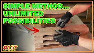 Thumbnail: EASY WOOD PROJECT THAT WILL SPARK YOUR CREATIVITY (VIDEO #117) #woodworking #woodwork #joinery