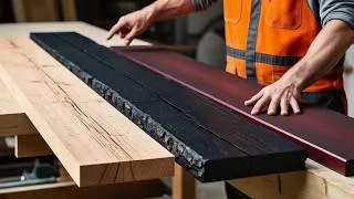 Thumbnail: The Magic of Pure Woodworking - Turning Ordinary Wood into Timeless Luxury Furniture!