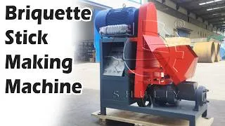 Thumbnail: How Does a Briquette Stick Making Machine Work? Full Production Process #sawdust #briquettes
