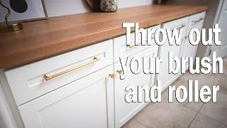 Thumbnail: Paint Your Cabinet Doors In MINUTES With This Cheap Airless Paint Sprayer