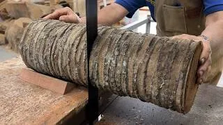 Thumbnail: Wood Processing Crazy - From Rotten Coconut Wood To Full Of Horror Artistic Work