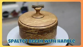 Thumbnail: Woodturning | Jewelry box with a distinctive handle