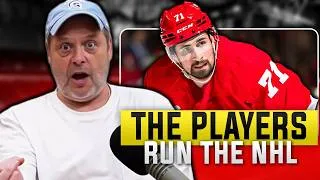Thumbnail: Dylan Larkin WINS?! Steve Yzerman REMOVAL Mean PLAYERS RUN THE NHL?!