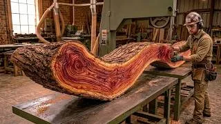 Thumbnail: See What This Guy Did with Cherry Wood Logs to Create a Unique Wooden House!