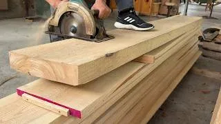 Thumbnail: I Built a Modern Luxury Bed from Russian Oak