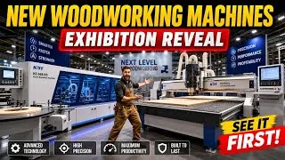 Thumbnail: I Visited a Woodworking Machine Exhibition — New Edge Banding & MDF Cutting Tools Revealed!