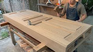 Thumbnail: Amazing Woodworking: Building a $5,000 Luxury Oak Door