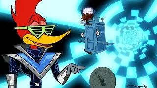 Thumbnail: Woody Travels in Time!  | Woody Woodpecker